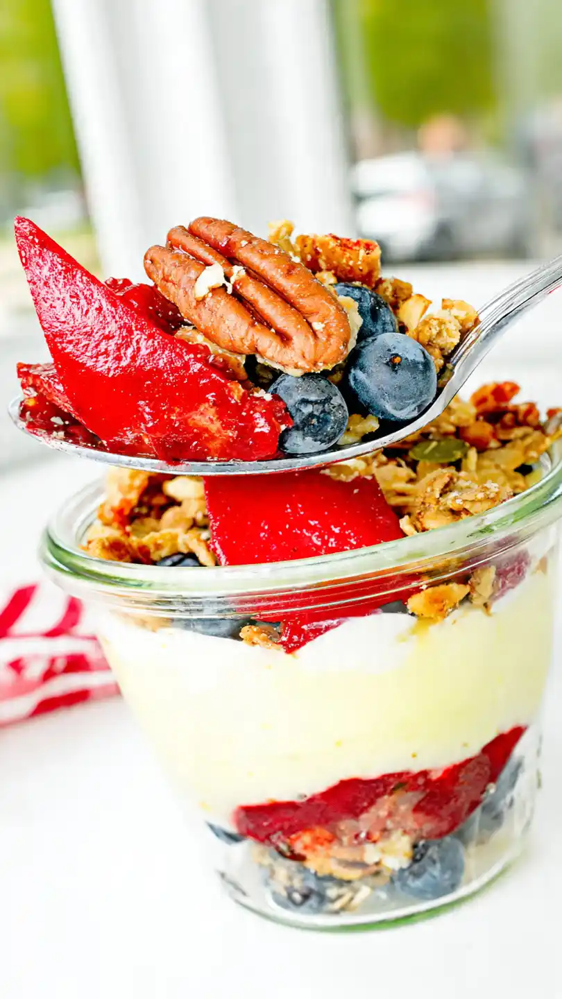 Fruity Yogurt Parfaits Breakfast