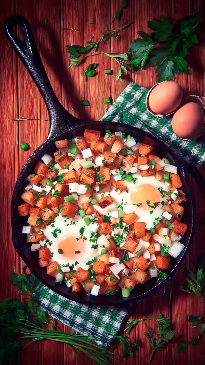 Hearty Egg and Potato Hash