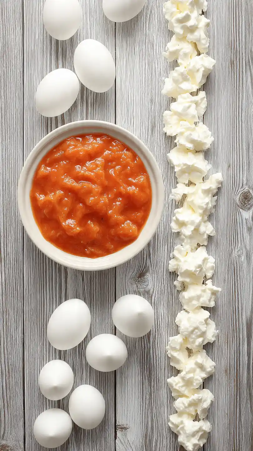 Ingredients for spicy buffalo dressing