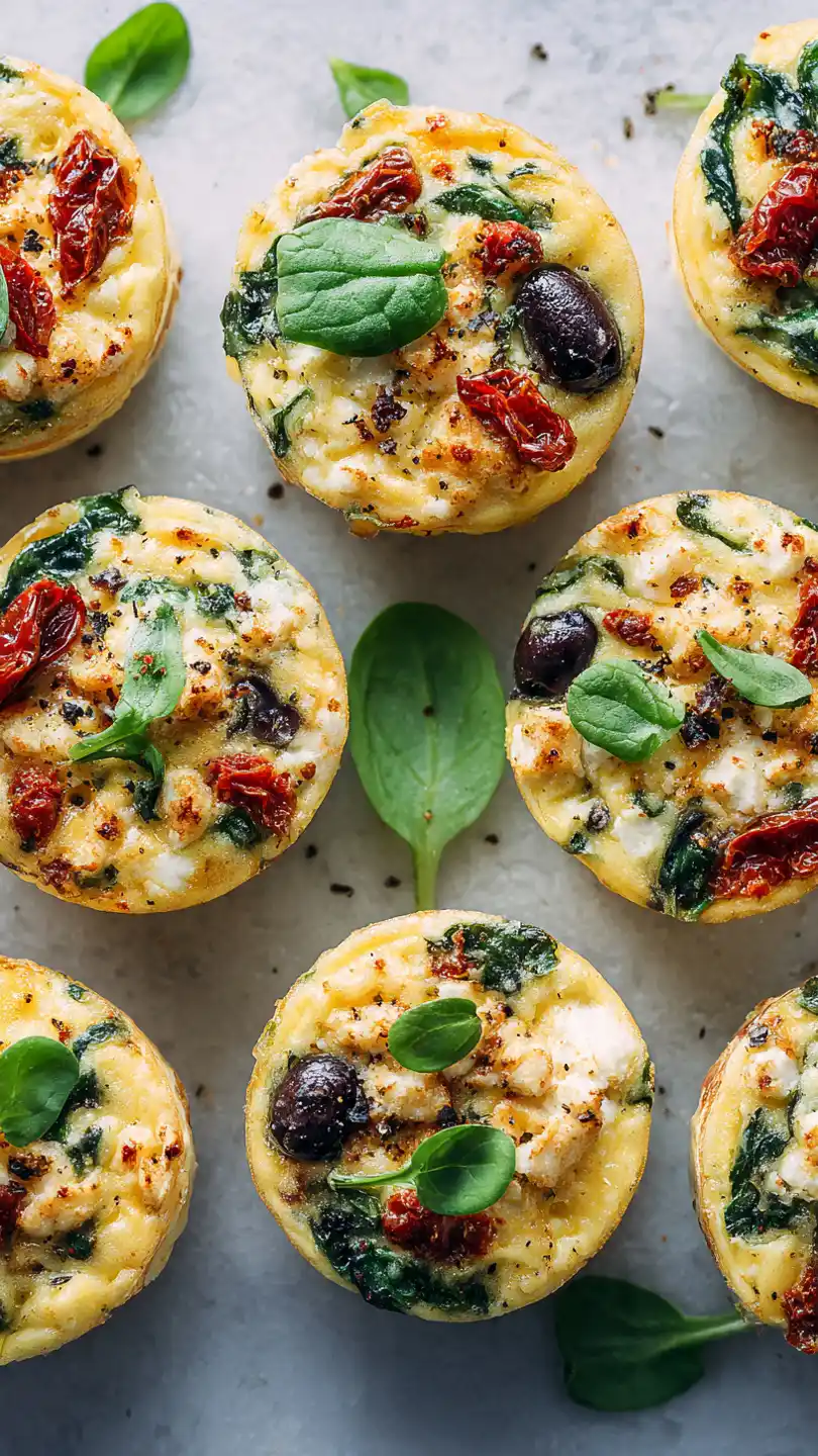 Mediterranean Breakfast Egg Cups
