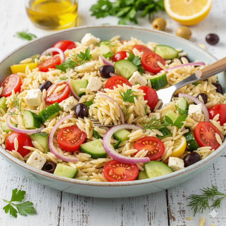 Mediterranean Orzo Salad