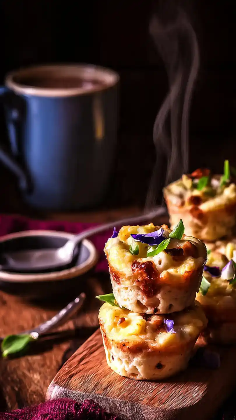 Mini Egg & Cheese Muffins Breakfast
