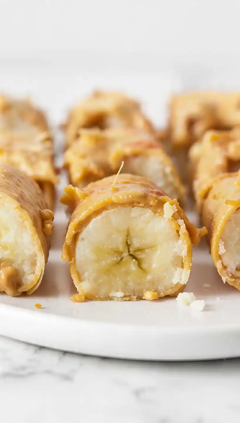 Peanut Butter Banana "Sushi" Breakfast