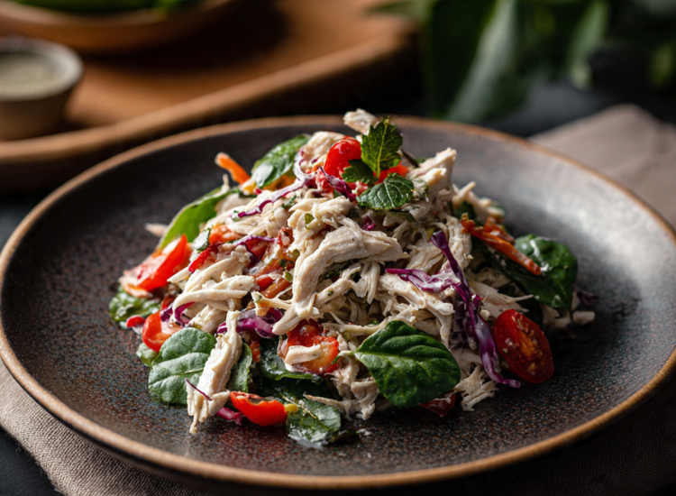 Shredded Chicken Salad
