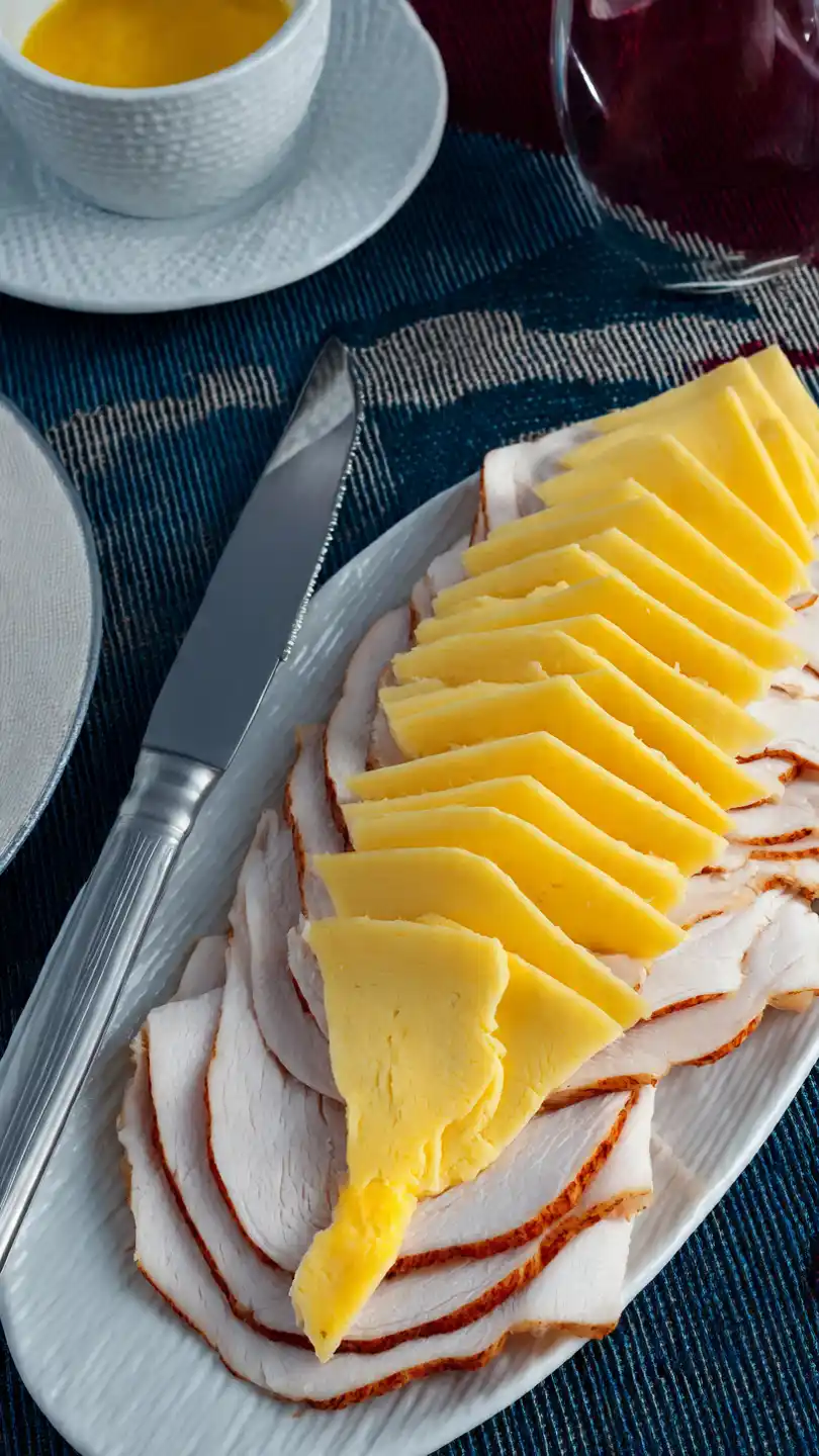 Turkey and Cheese Roll-Ups Breakfast