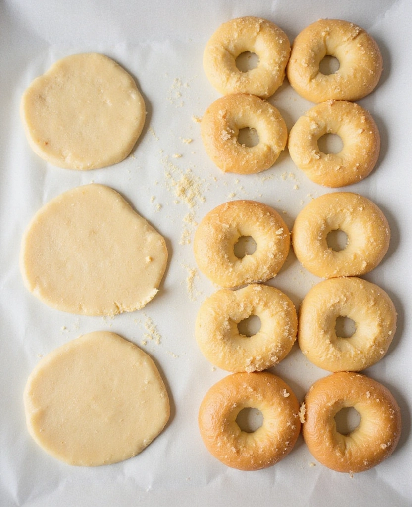 The Ultimate Guide to Air Fryer Bagels: Step 3: Shape the Bagels