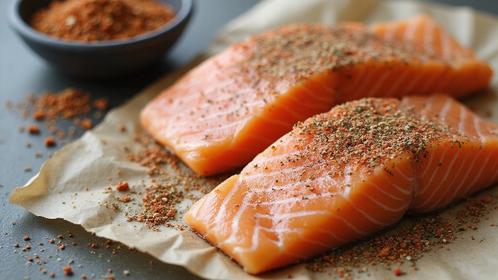 Crispy Air Fryer Frozen Salmon: A Healthy Dinner in 15 Minutes - Step 3: Season the Salmon