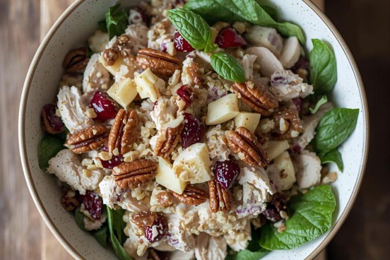 cranberry pecan chicken salad