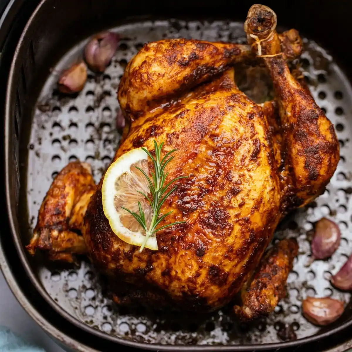 Air Fryer Whole Roast Chicken
