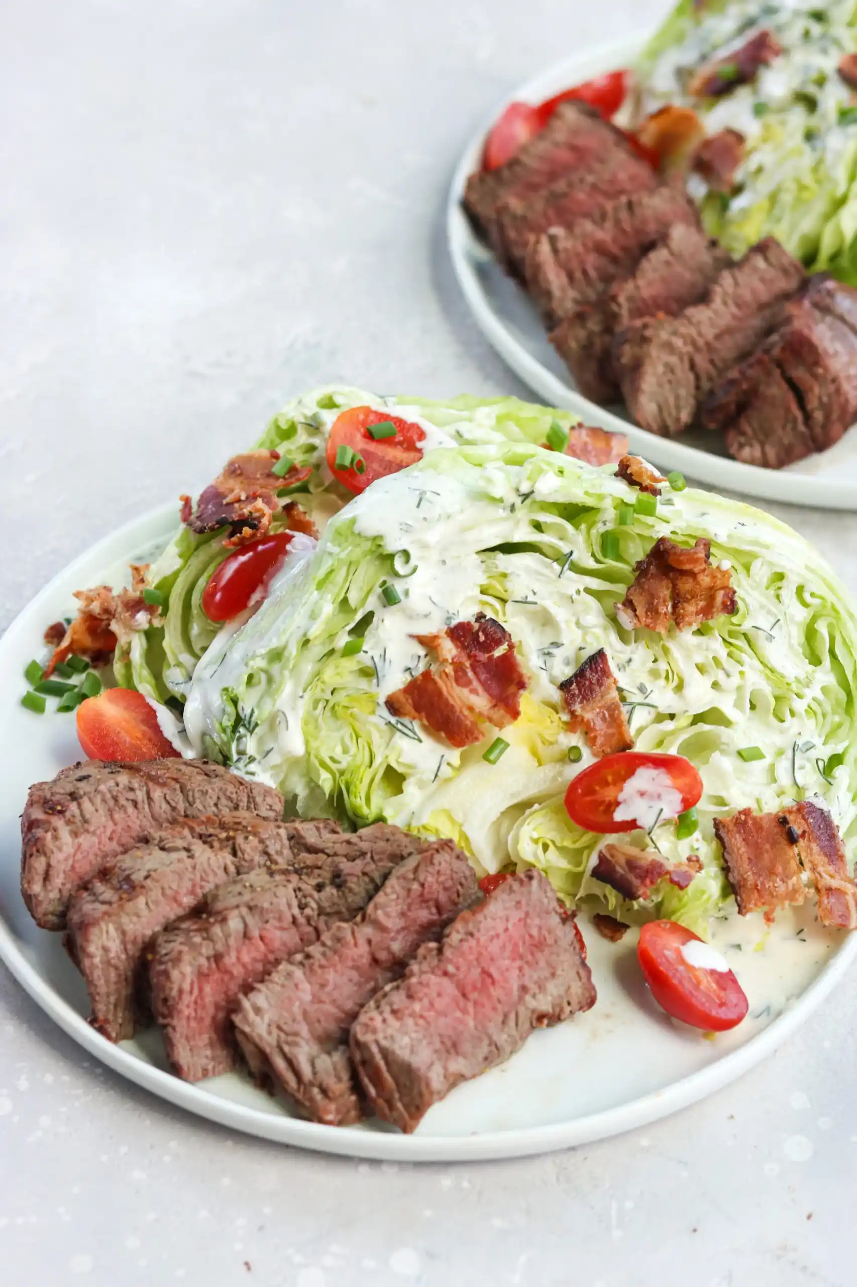 Beef Salad Classic Steakhouse Wedge