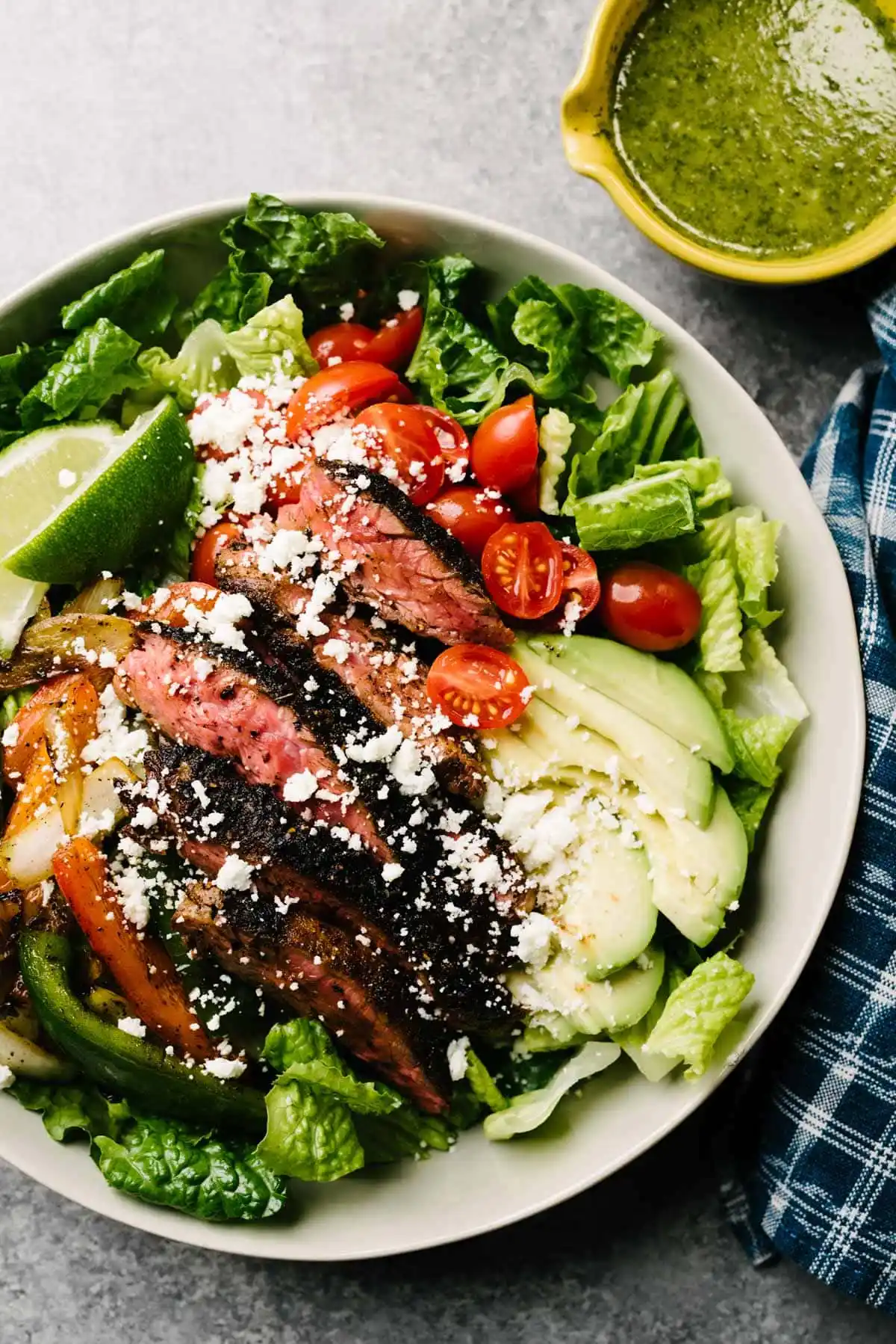 Beef Salad Fajita Salad