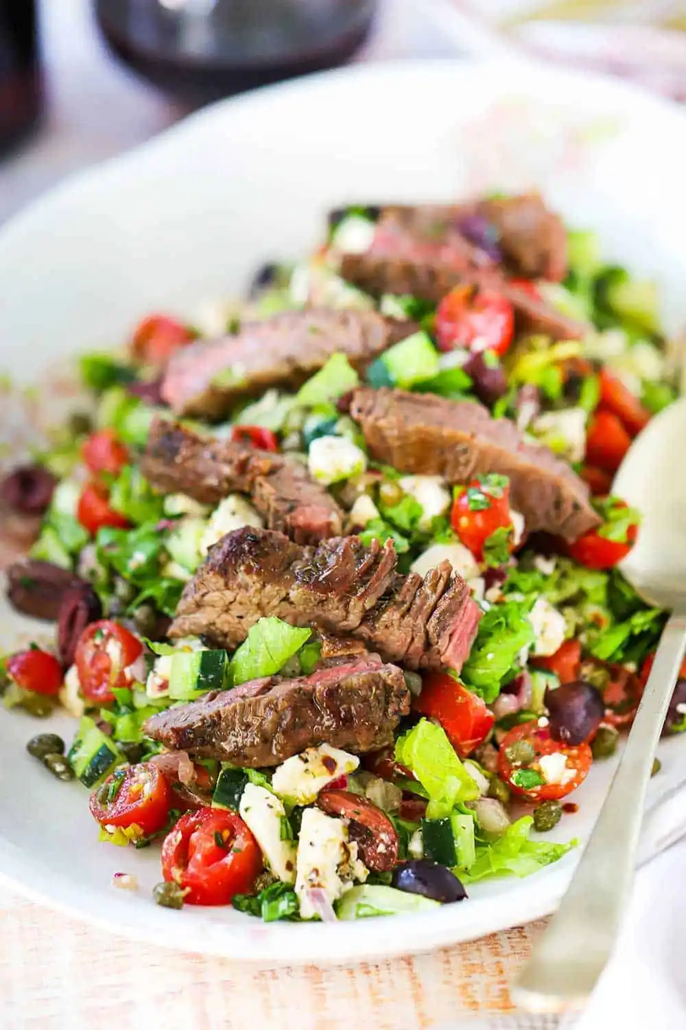 Beef Salad Mediterranean Steak Salad