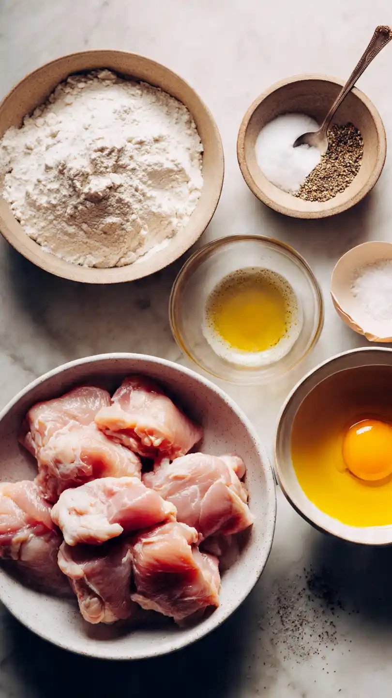 Crispy Sweet and Sour Chicken Better Than Takeout ingredients