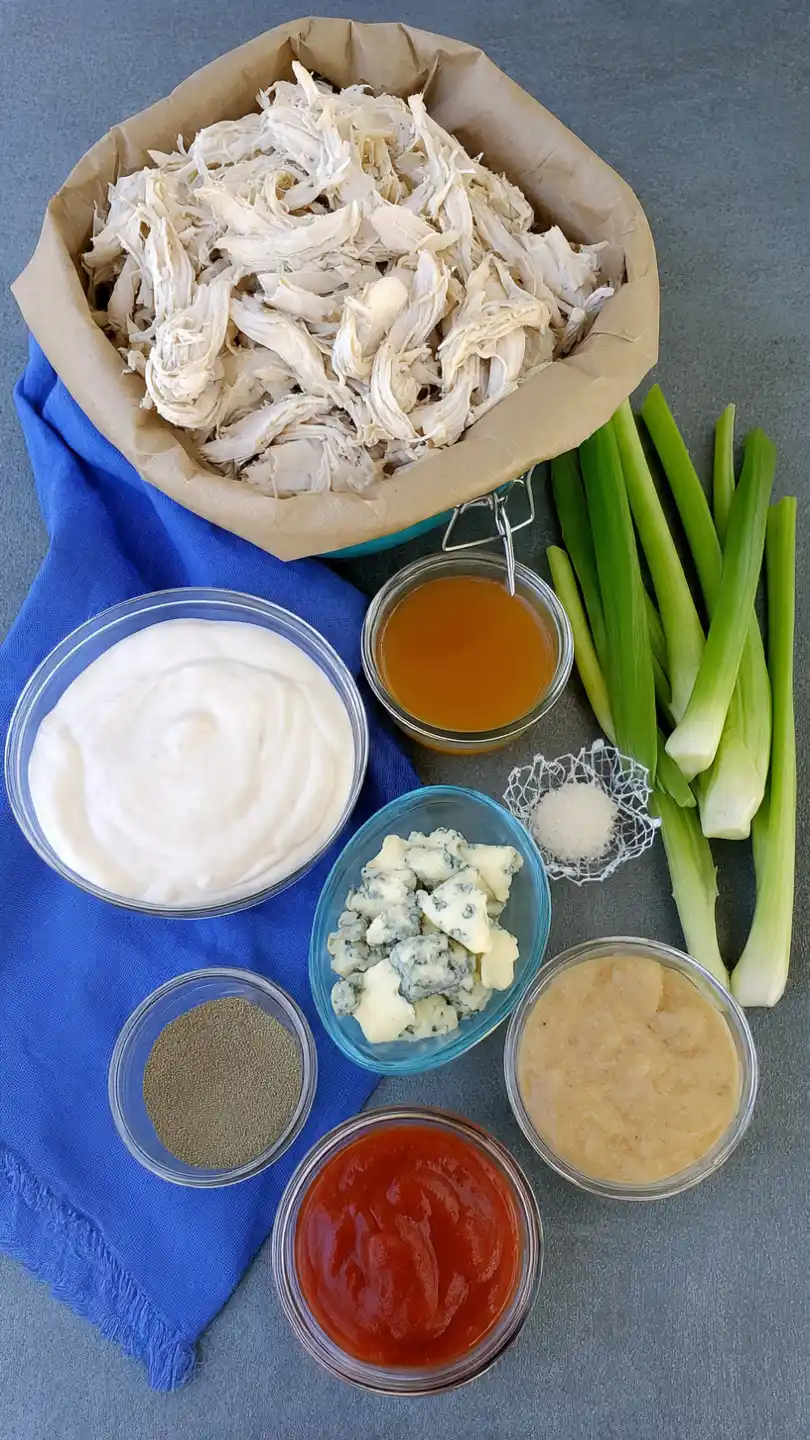 Fuel Up with This High Protein Buffalo Chicken Salad Ingredients