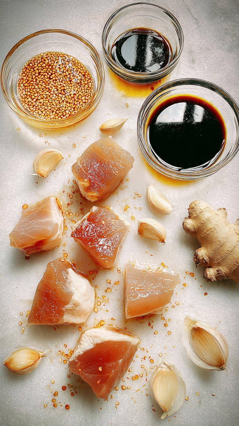 How to Build a Delicious Chicken Poke Bowl at Home ingredients