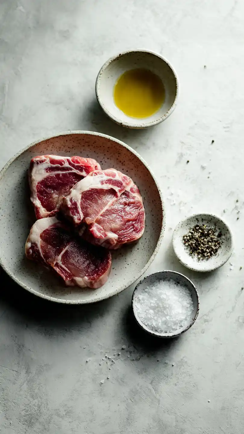 Pan -Seared Lamb Steak 