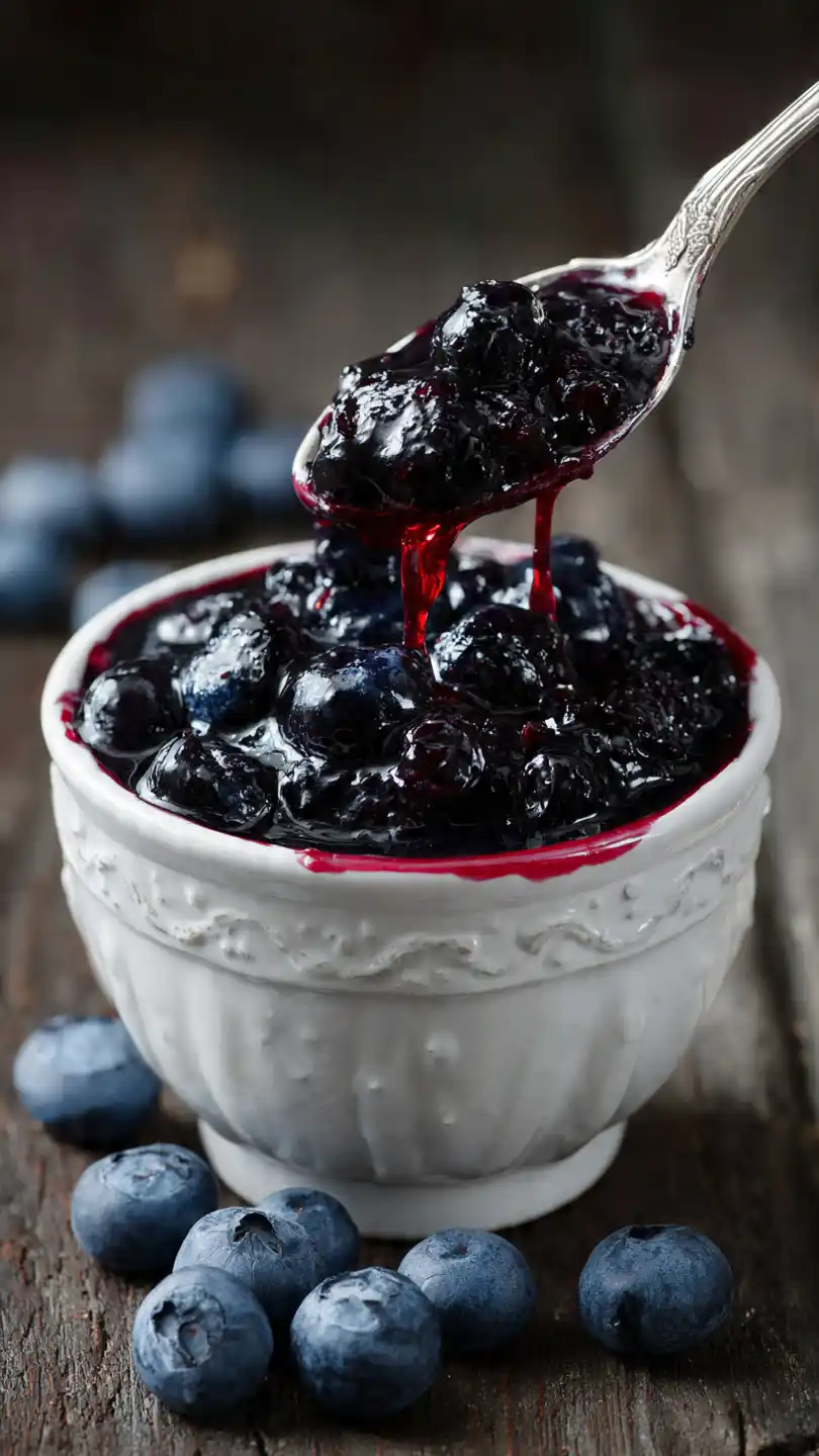  Air Fryer Blueberry Glazed