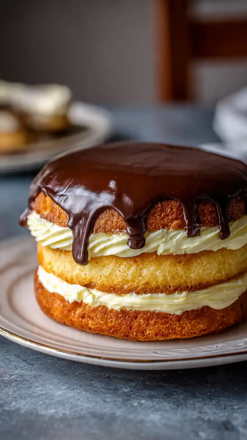 Air Fryer Boston Cream