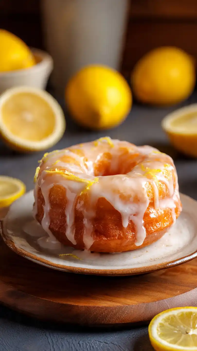 Air Fryer Lemon Glaze