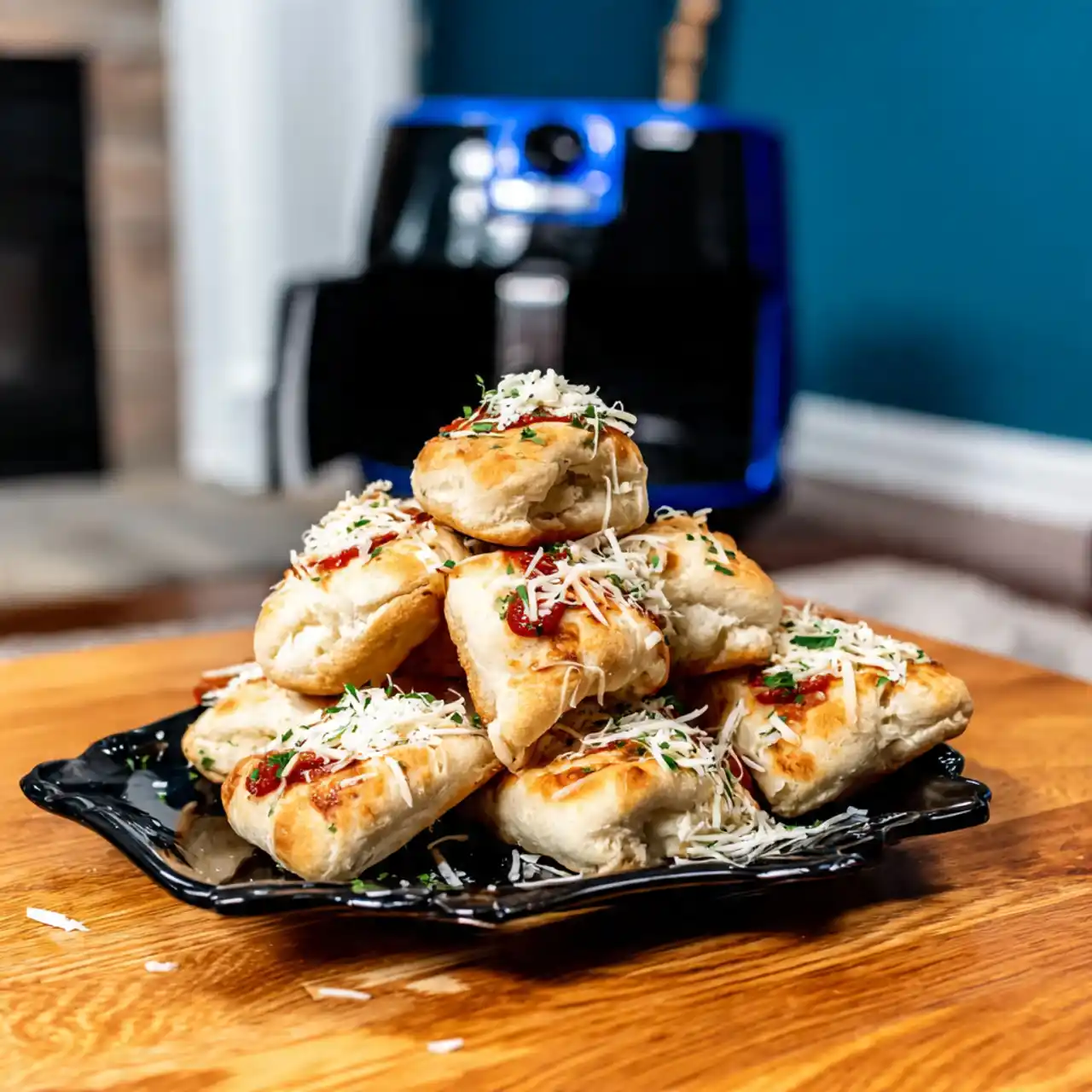 Air Fryer Pizza Dough Bites