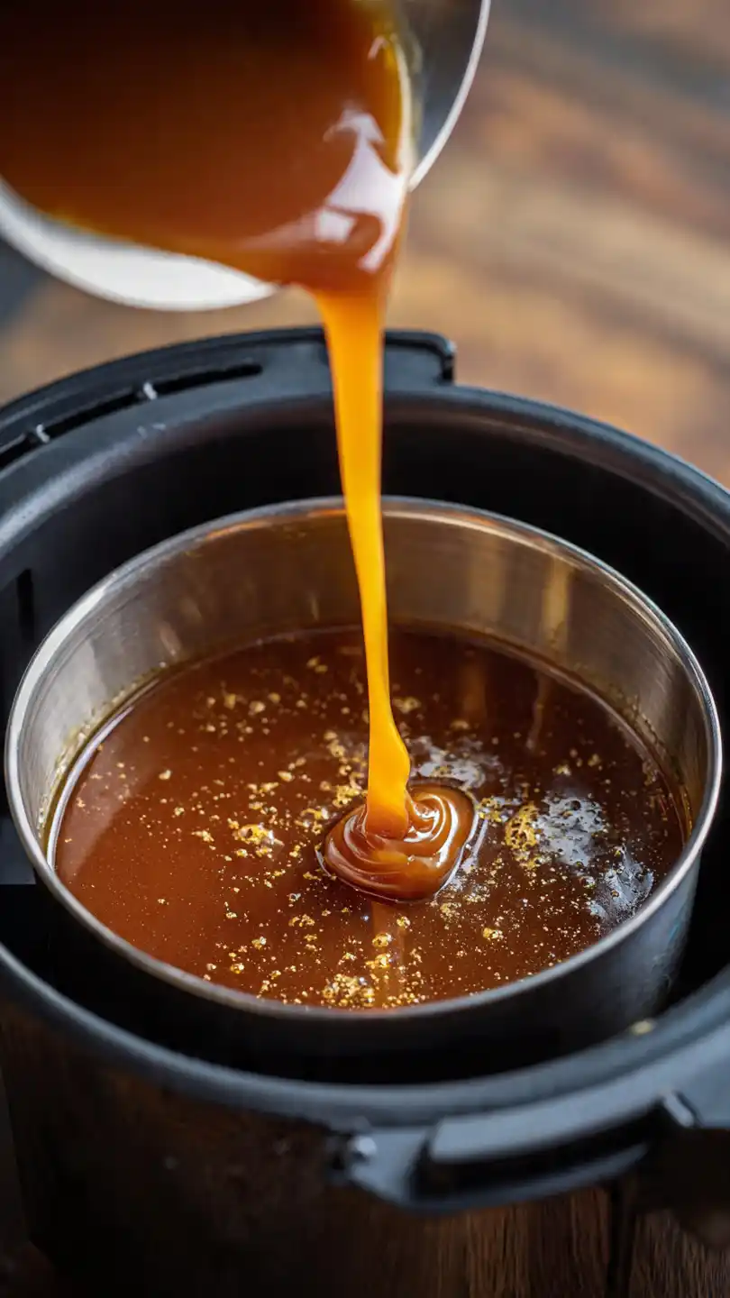 Air Fryer Salted Caramel