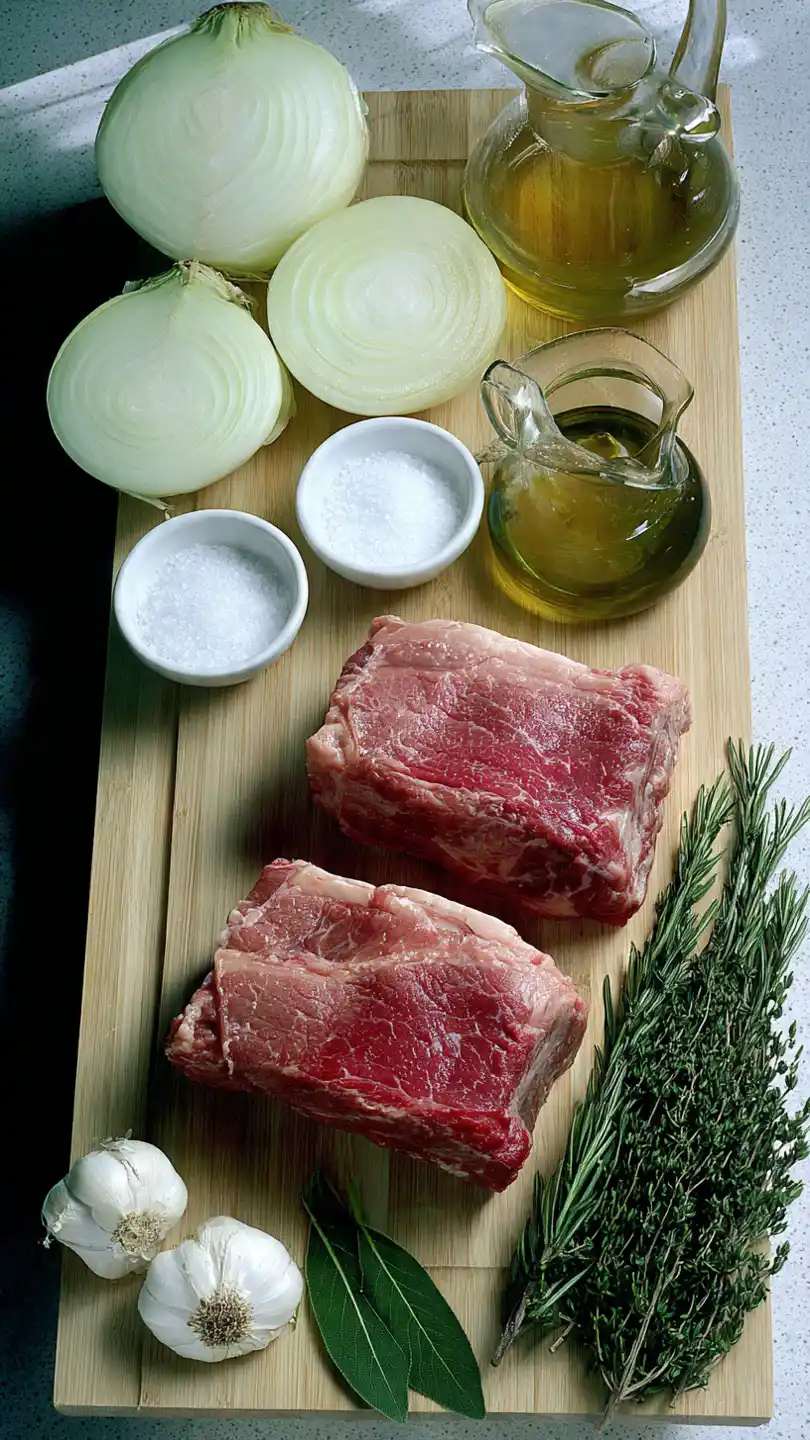 Chuck Steak Recipes Ingredients (Braised)
