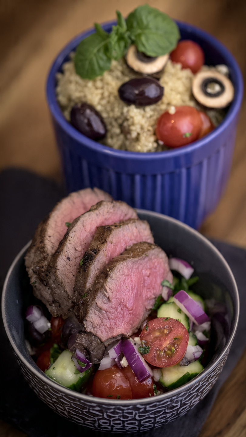Beef Salad Ingredients (Mediterranean)