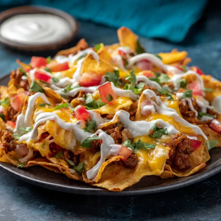 Loaded Beef Nachos