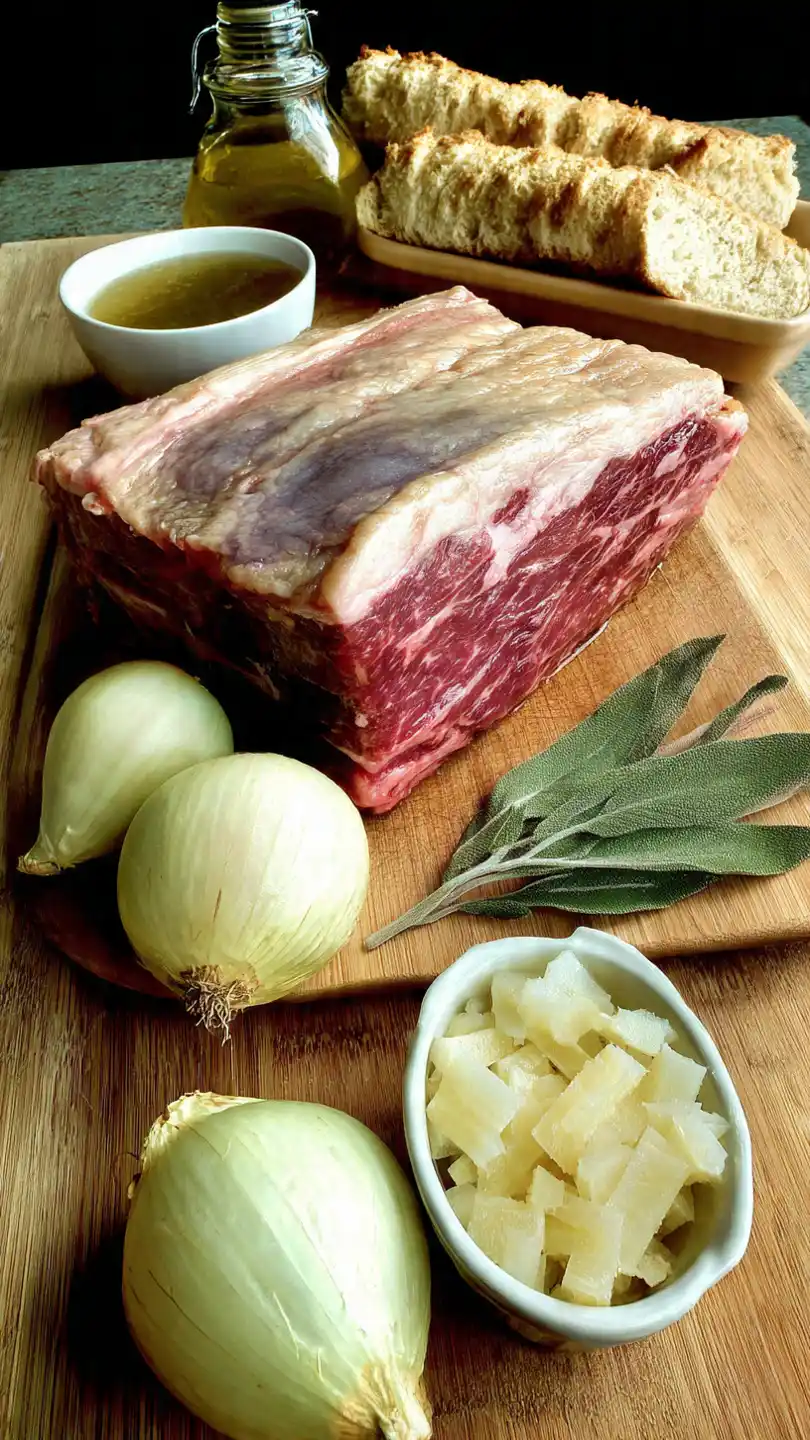 Beef Sandwiches Ingredients (French Dip)