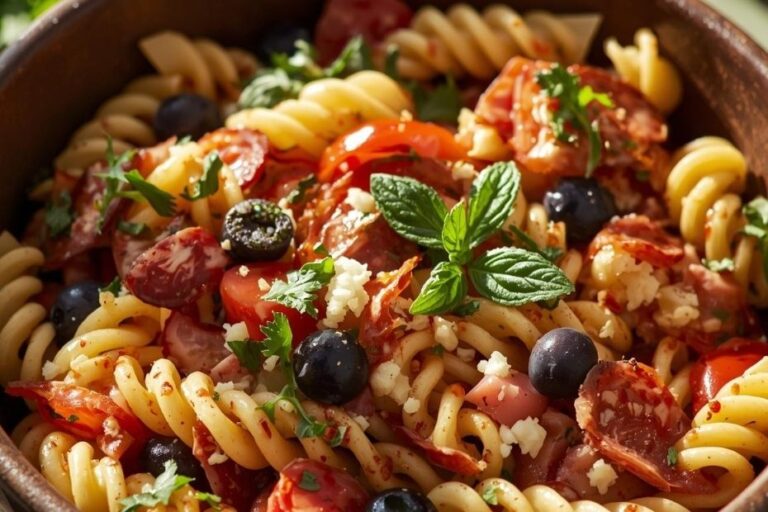 Antipasto Pasta Salad Recipe