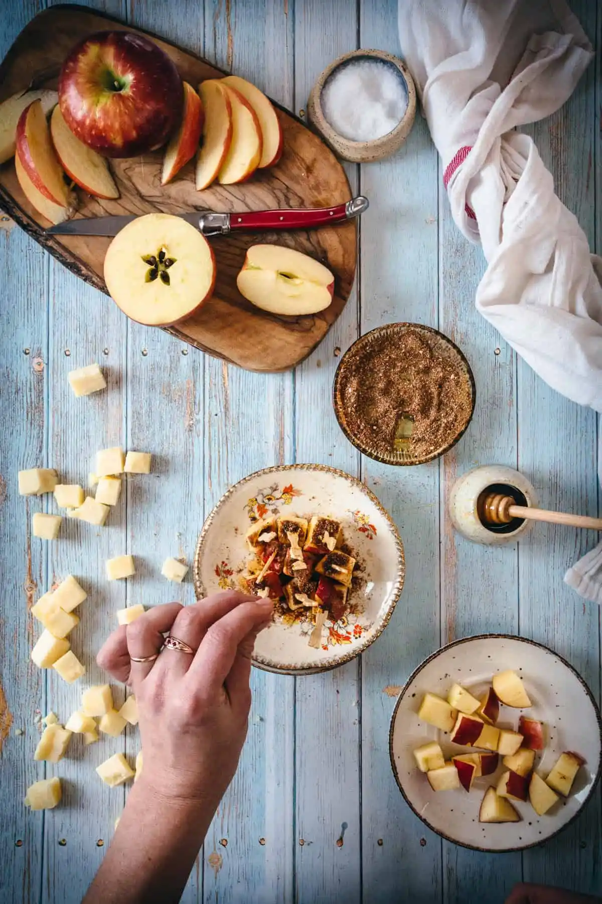 Apple Appetizers Apple Cheddar Skewers