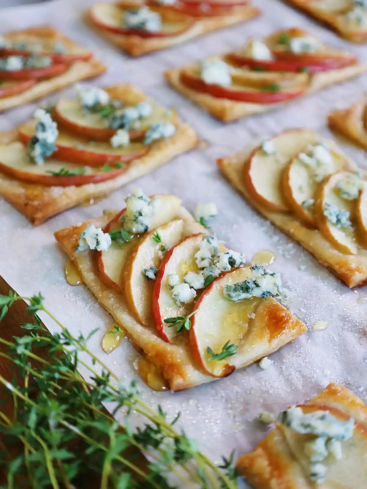 Apple Appetizers Blue Cheese & Apple Tartlets
