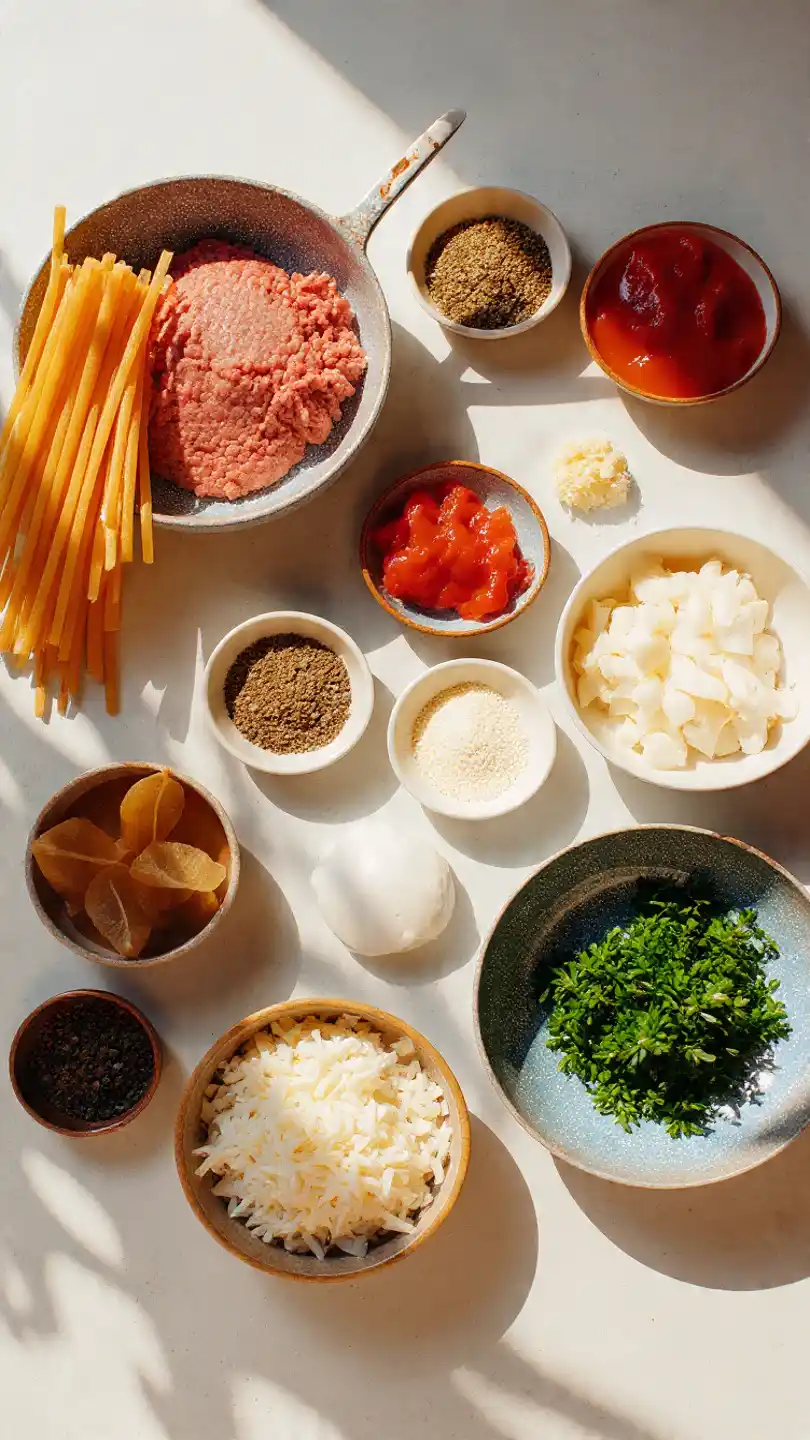 Cheesy Baked Spaghetti Casserole