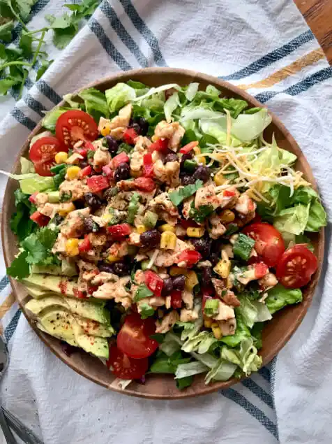 Chicken Salad Southwest Black Bean Salad