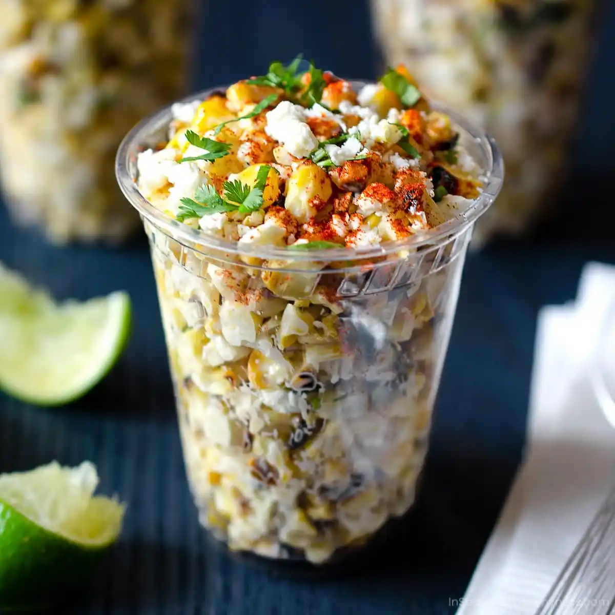 Chicken Salads Mexican Street Corn (Esquites) Cups