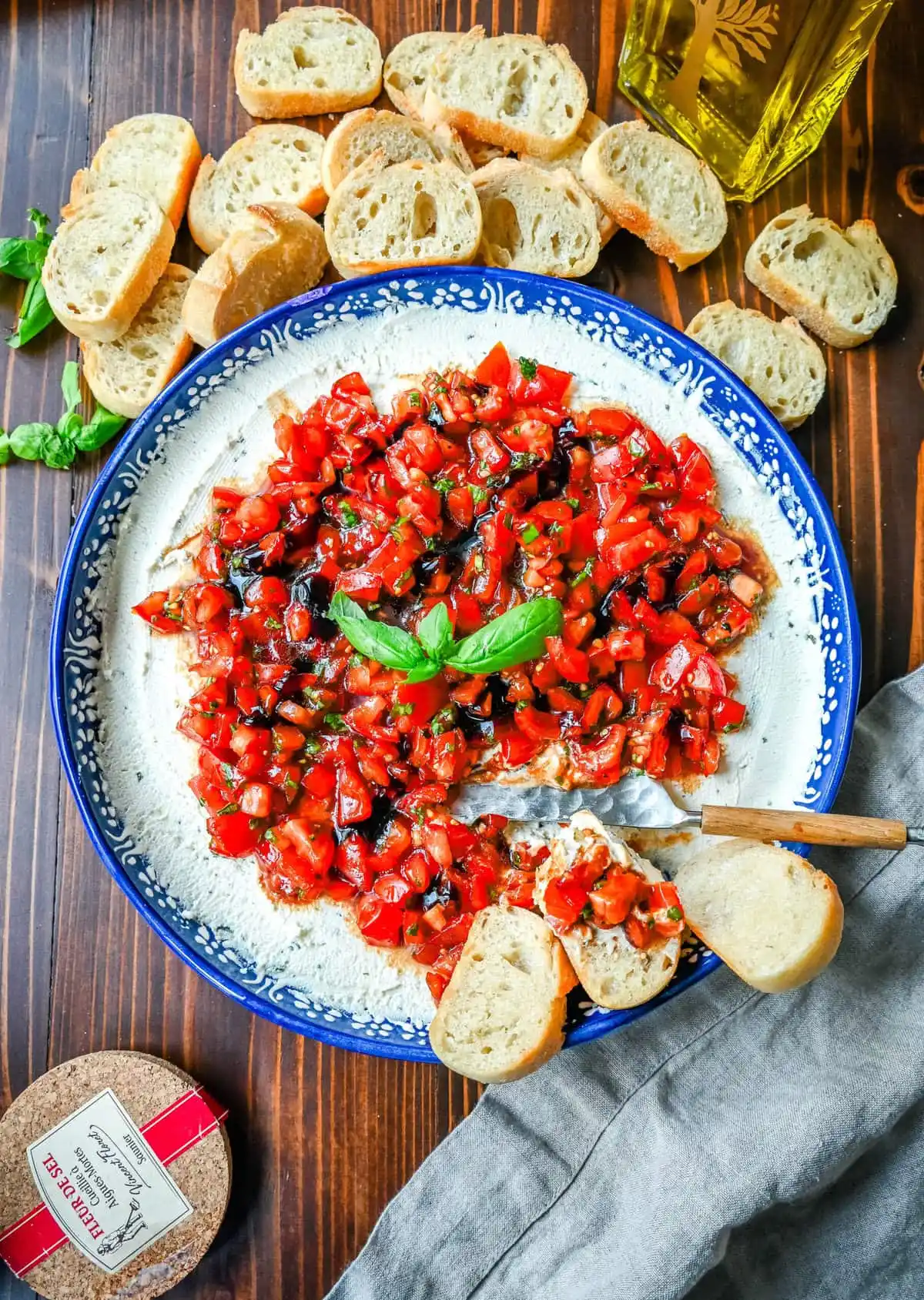 Cream Cheese Appetizers Caprese Spread
