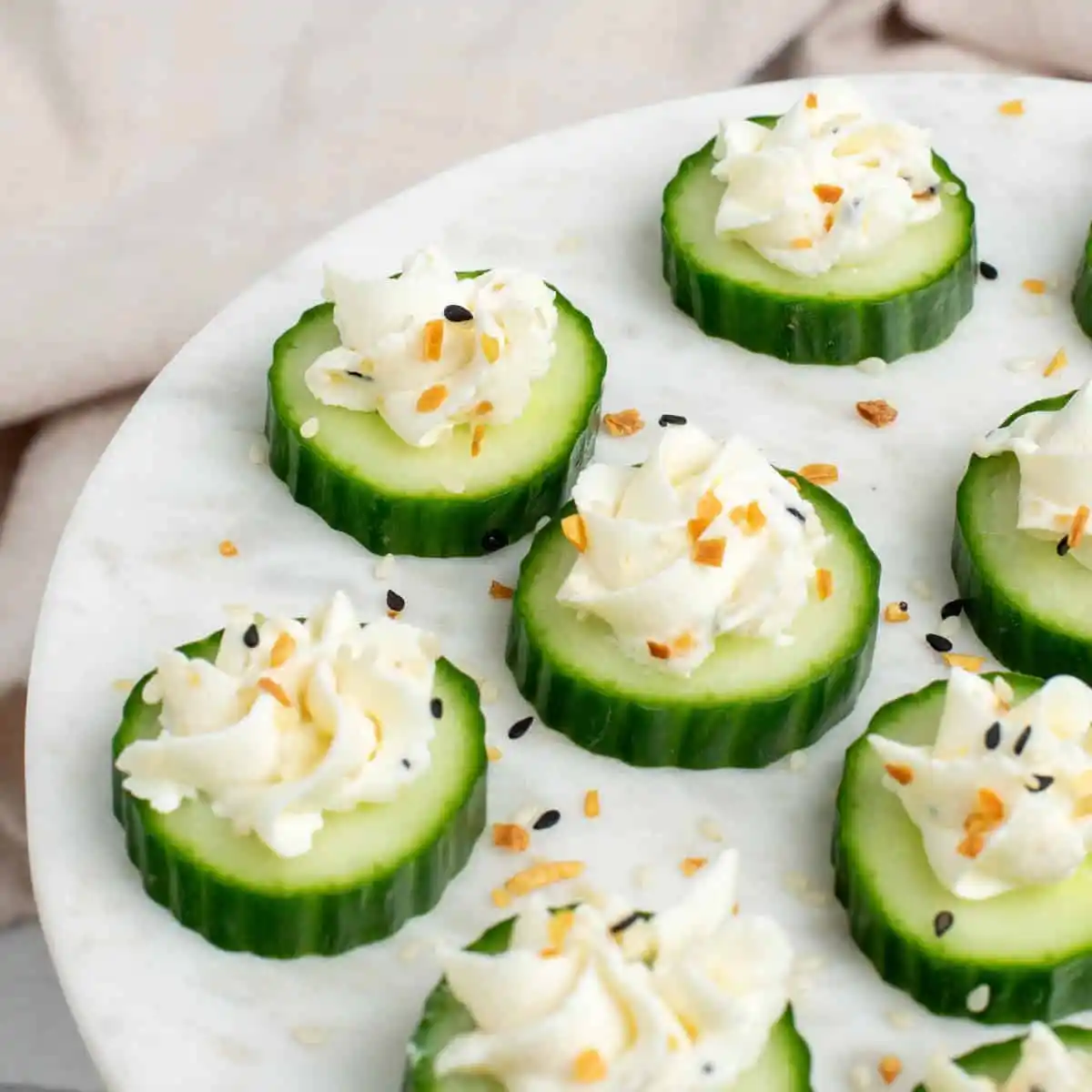 Cream Cheese Appetizers Cucumber Bites