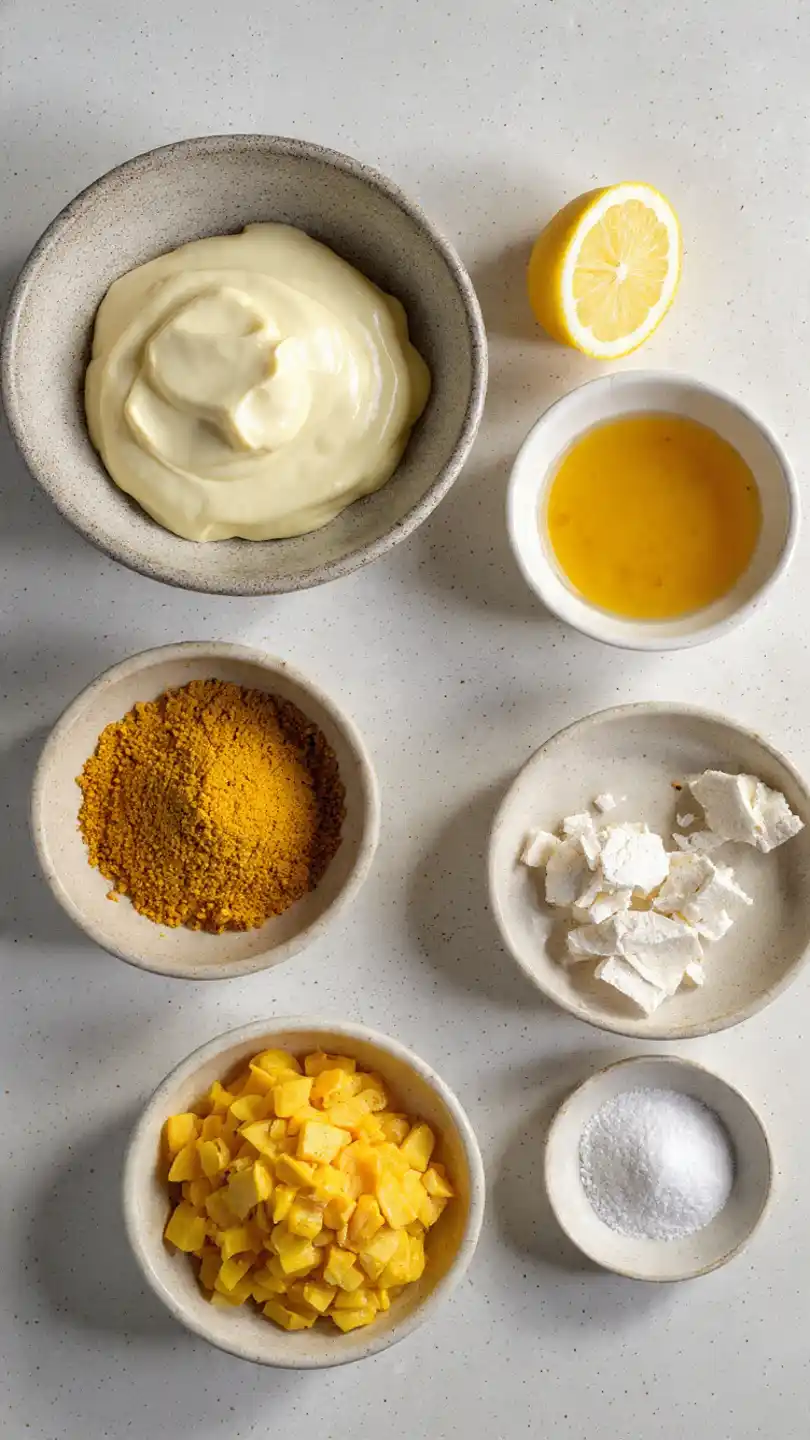 For the Creamy Curry Dressing