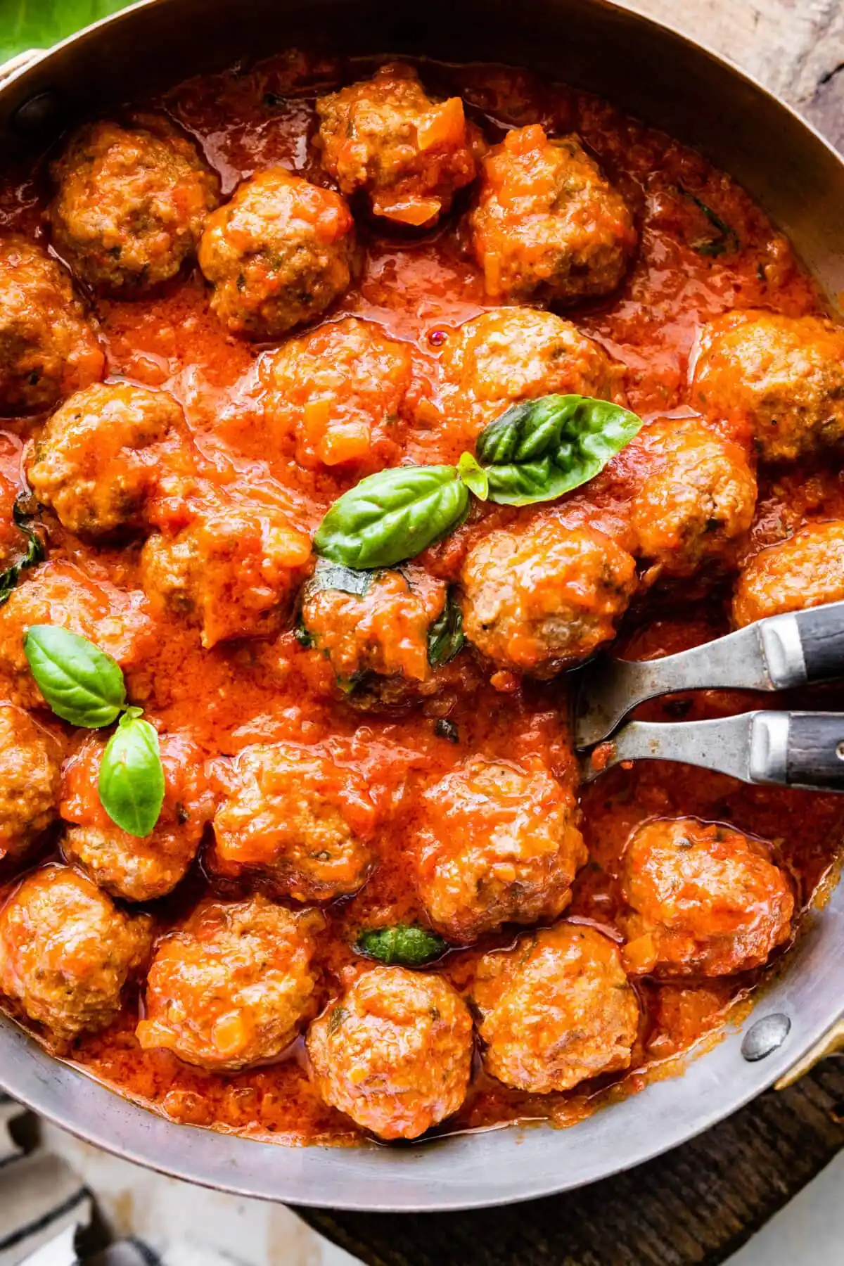 Italian Polpette (Marinara) Meatballs