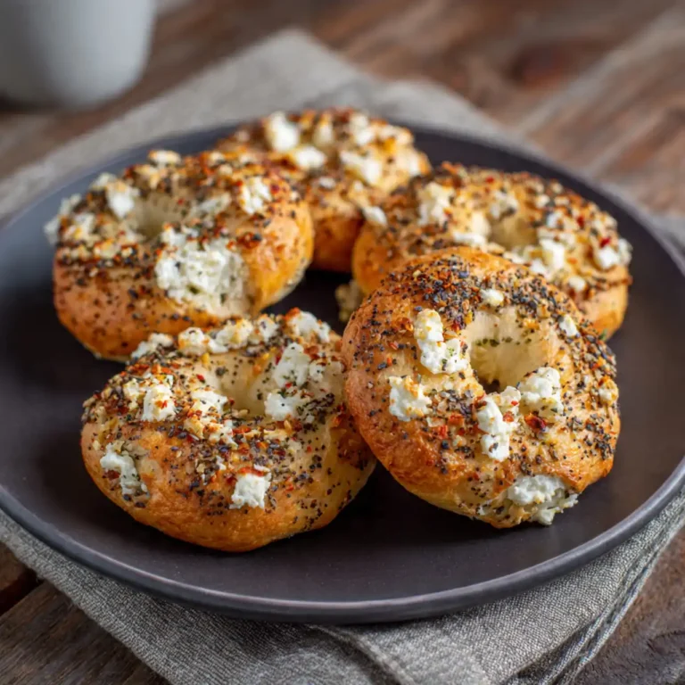 Cottage Cheese Bagels in the Air Fryer