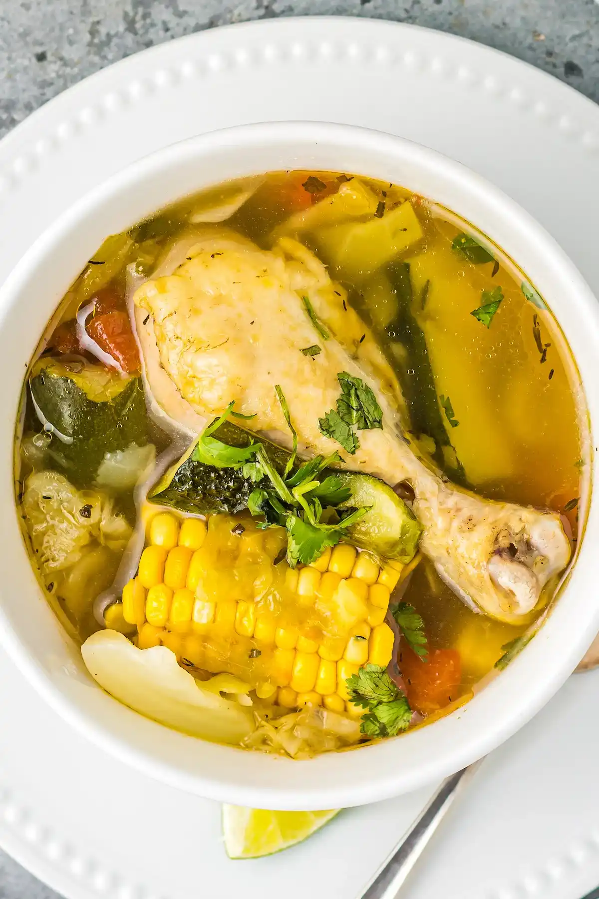 Mexican Caldo de Pollo