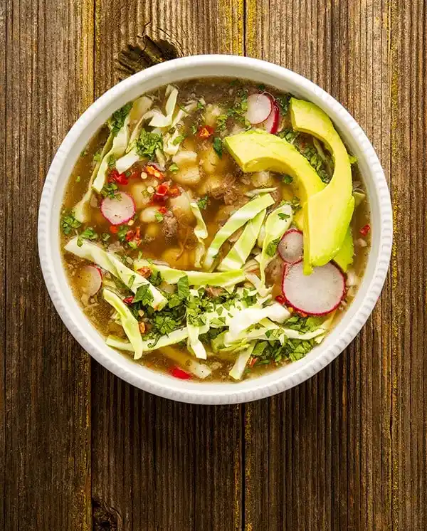 Mexican Chicken Pozole Blanco