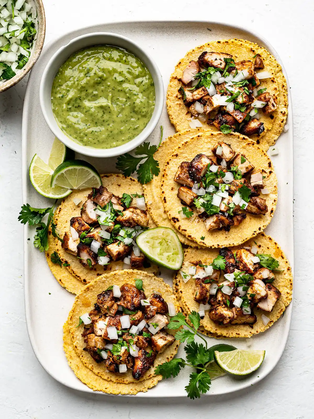 Mexican Fiesta Chicken Street Tacos