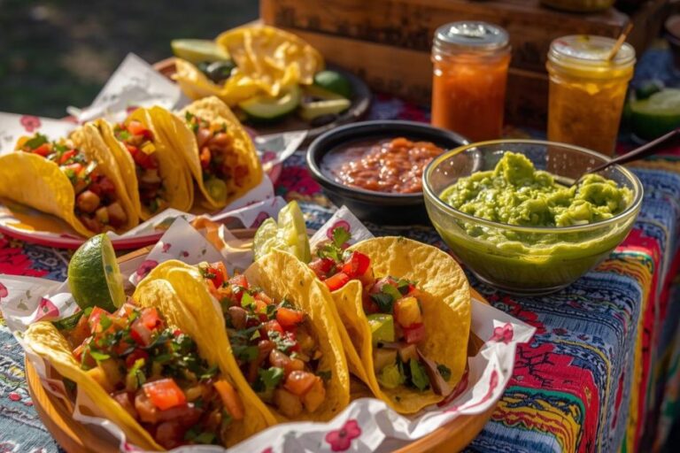 Mexican fiesta party food