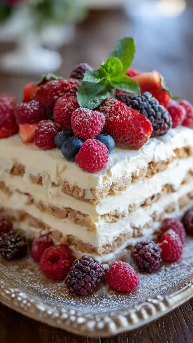 No-Bake Tres Leches Icebox Cake