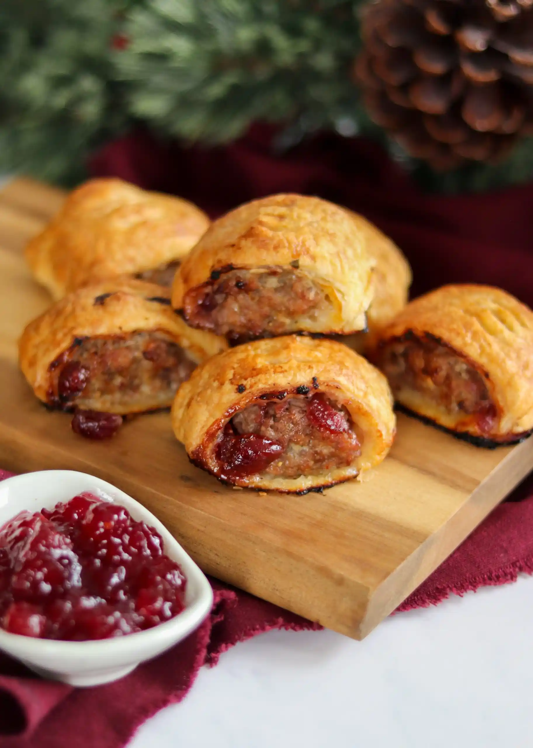 Sausage Appetizers Spicy Cranberry Turkey Sausage
