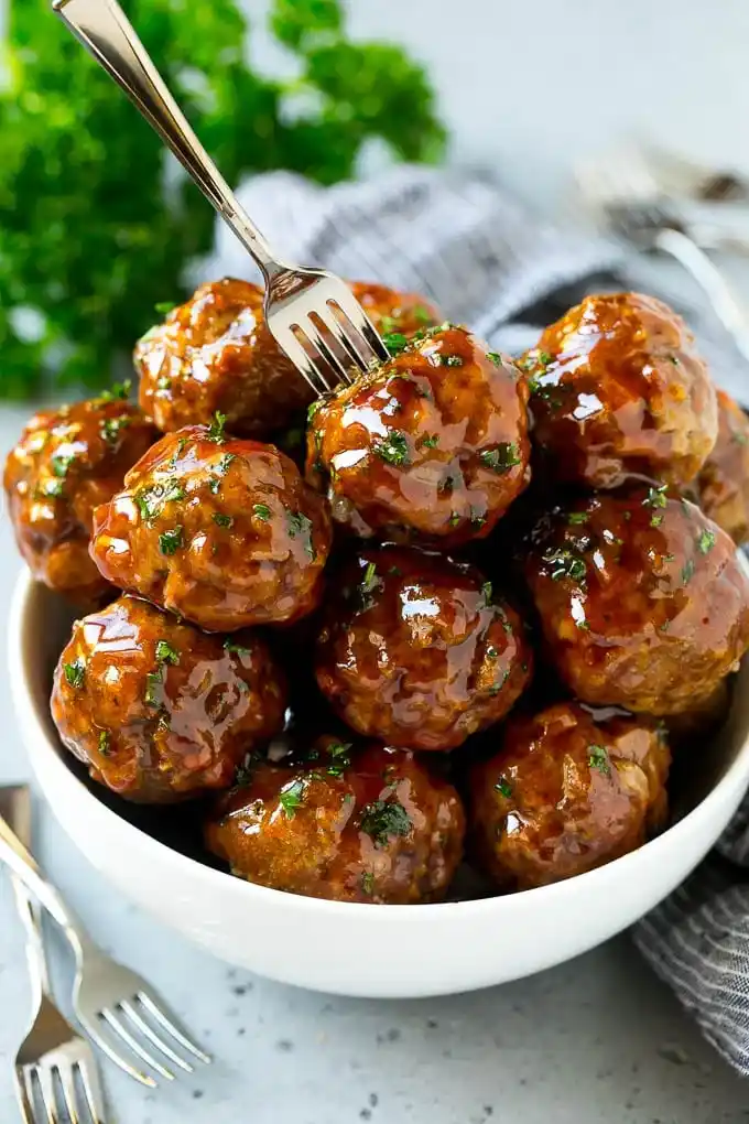 Sweet & Sour Beef Meatballs