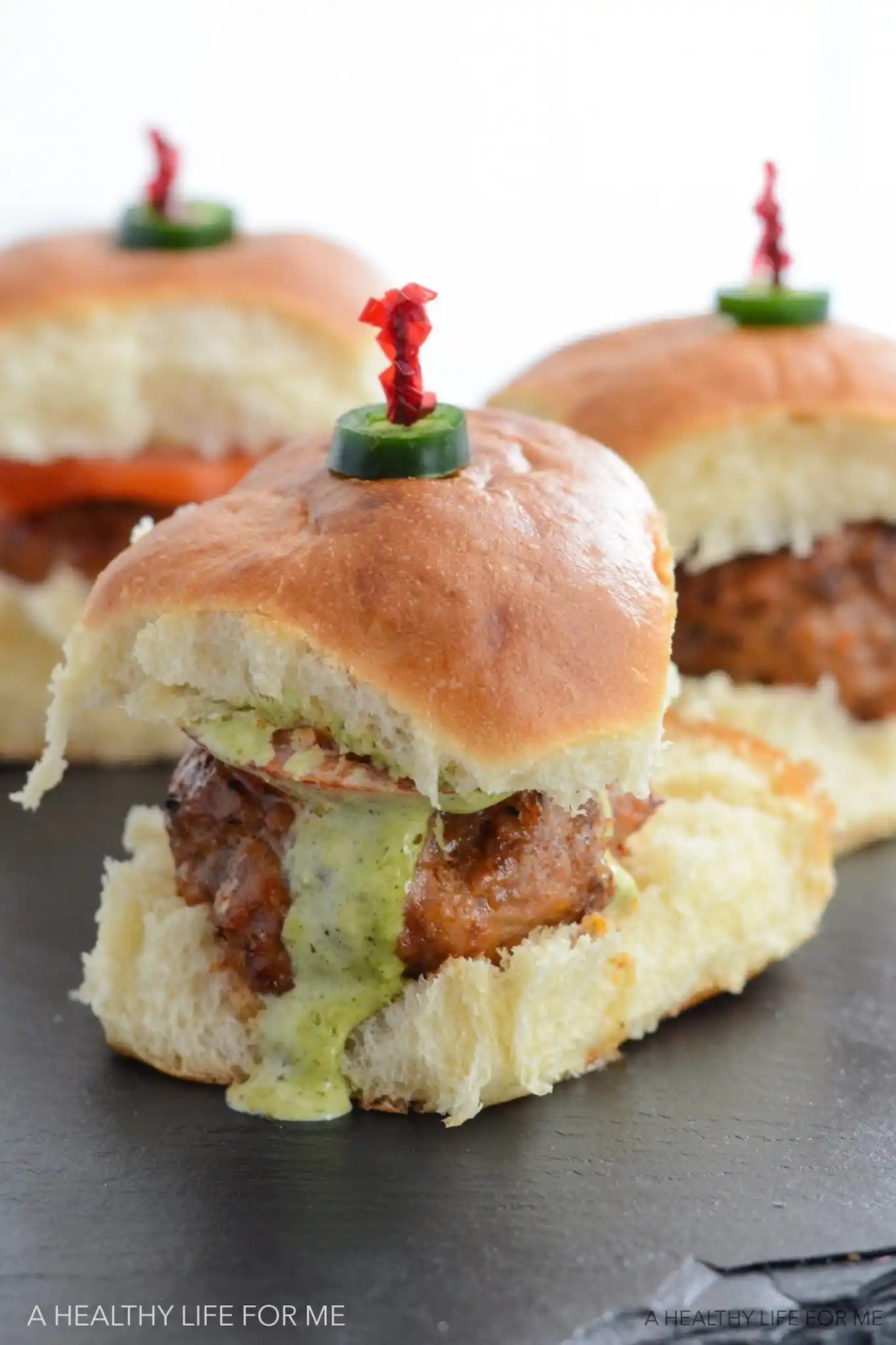 Chicken Salads Turkey Chorizo Sliders