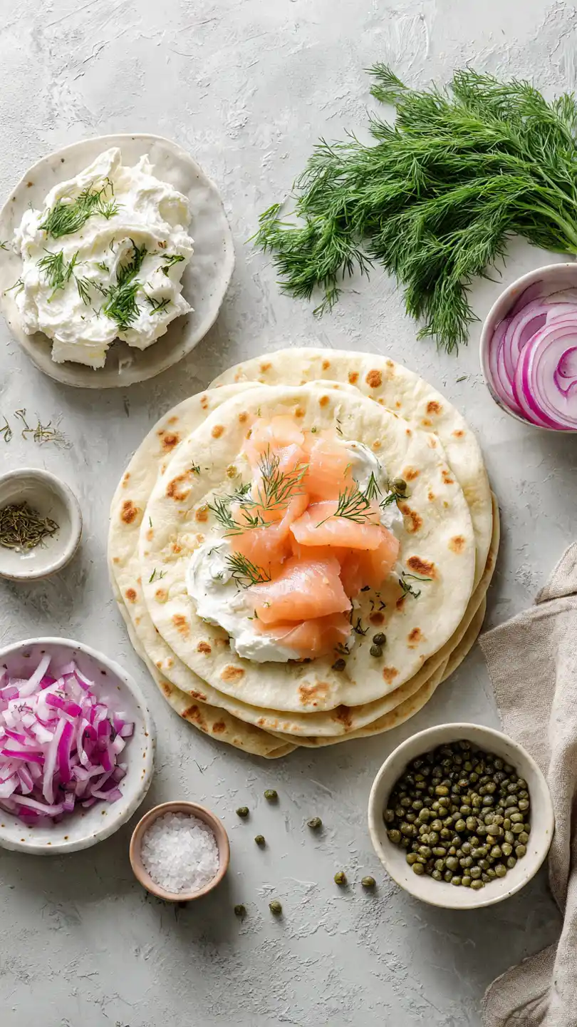 Ingredients (Salmon Pinwheels)