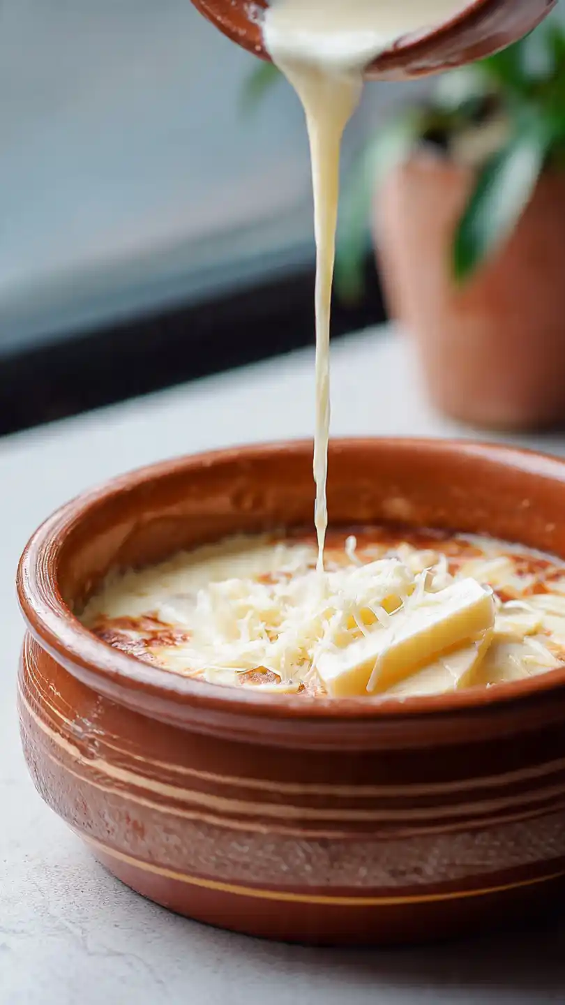 Gently Melt the Ingredients Queso Dip